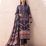 3pc Stitched Printed Linen Suit Vol.2 (WK-01185) - SalitexOnline