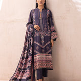3pc Stitched Printed Linen Suit Vol.2 (WK-01185) - SalitexOnline