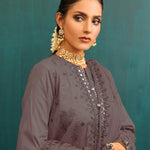 3pc Unstitched Embroidered Jacquard - Rang e Ashnai (WK-01114UT) - SalitexOnline