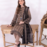 3pc Unstitched- Paste Printed Lawn Suit (SS-00056AUT) - SalitexOnline