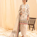 3pc Unstitched Printed Linen Vol.1 (WK-01175UT) - SalitexOnline