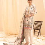 3pc Unstitched Printed Linen Vol.1 (WK-01175UT) - SalitexOnline