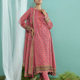 3pc - Unstitched Lawn Suit