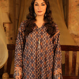 2pc Unstitched Printed Khaddar Shirt & Trouser