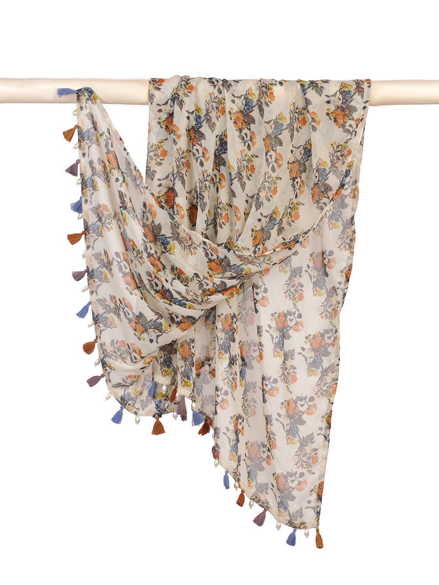 Chiffon Stole - (ST-00005UN) - SalitexOnline