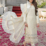 Dainty-Unstitched 3pc Heavy Embroidered Luxury Chiffon Suit (HC-00001) - SalitexOnline