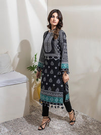 Unstitched 2pc Printed Lawn Shirt Dyed Cambric Trouser - Inaya (IP2-0084A) - SalitexOnline